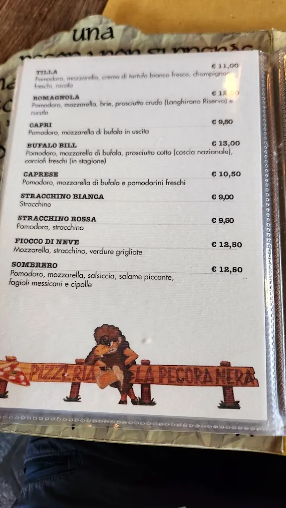 Menu_Pizzeria La Pecora Nera_Serra Riccò_image_3