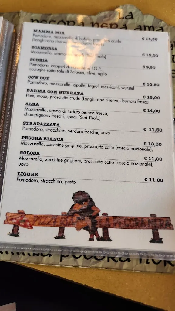 Menu_Pizzeria La Pecora Nera_Serra Riccò_image_4