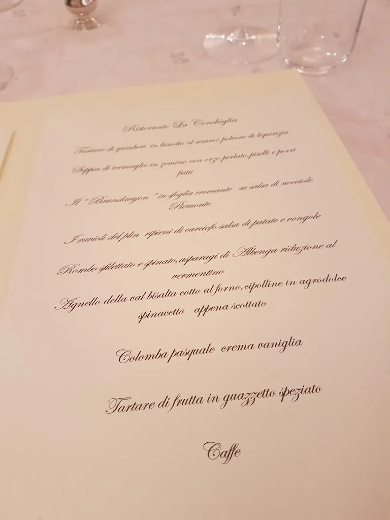 Ristorante La Conchiglia Di Ruffoni Giacomo & C. Sas restaurant in Taggia