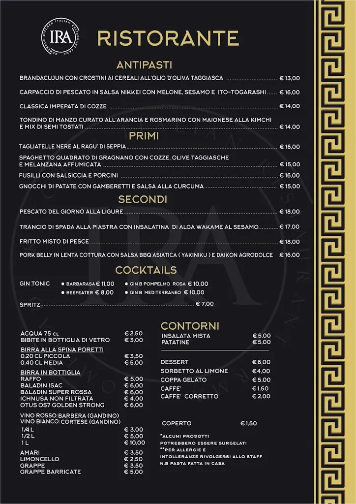 Menu_Ristorante Pizzeria Ira_Taggia_image_2