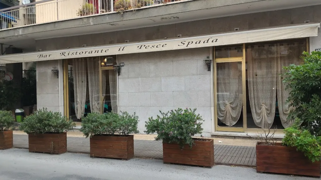 Pesce Spada restaurant in Vallecrosia