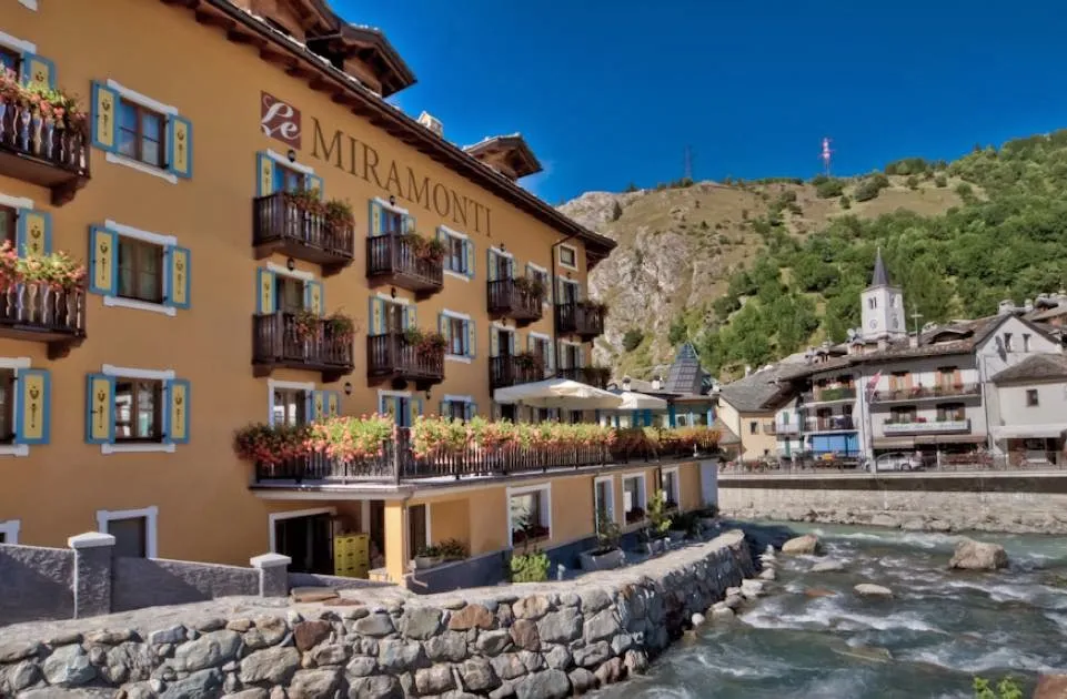 Le Miramonti restaurant in La Thuile