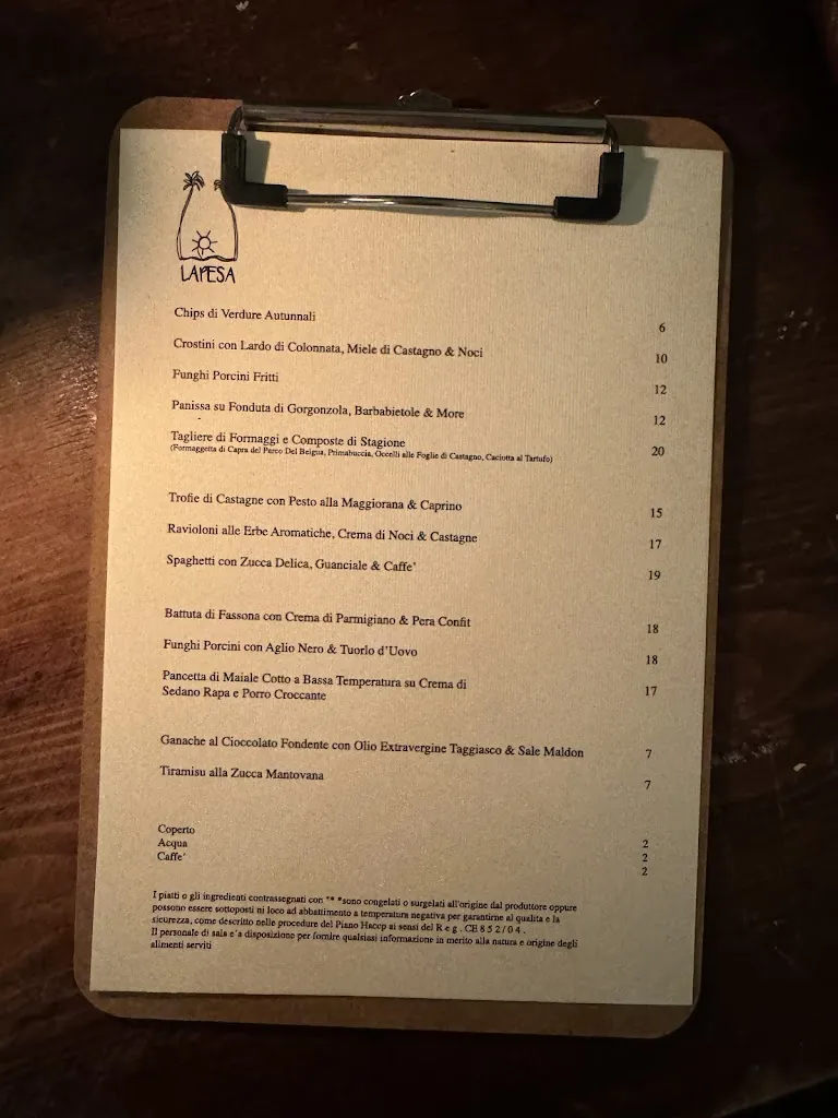 Menu_La Pesa_Varazze_image_1