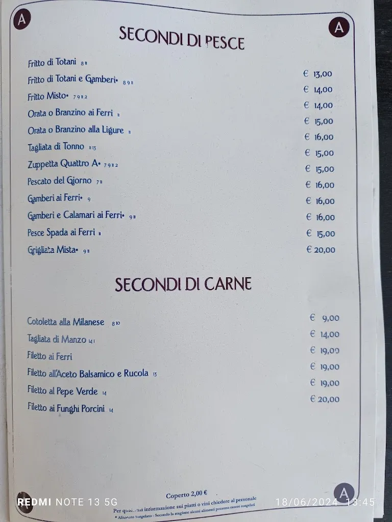 Menu_Ristorante Quattro A_Varazze_image_3