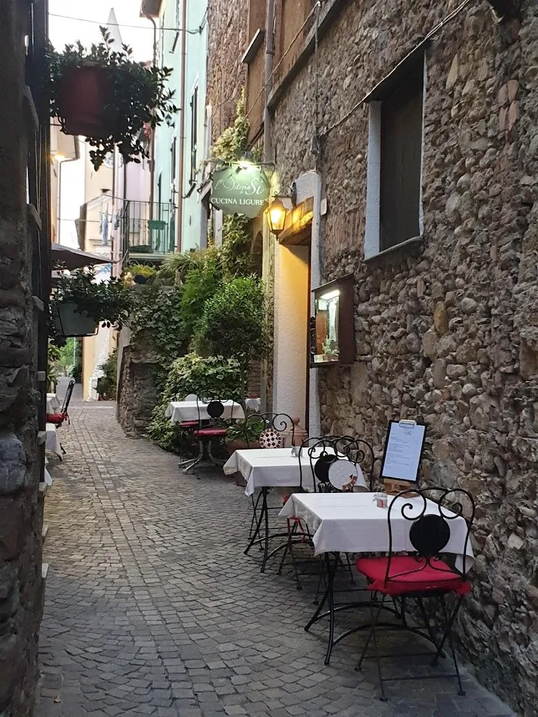 L'Osteria di Sì restaurant in Villanova d'Albenga