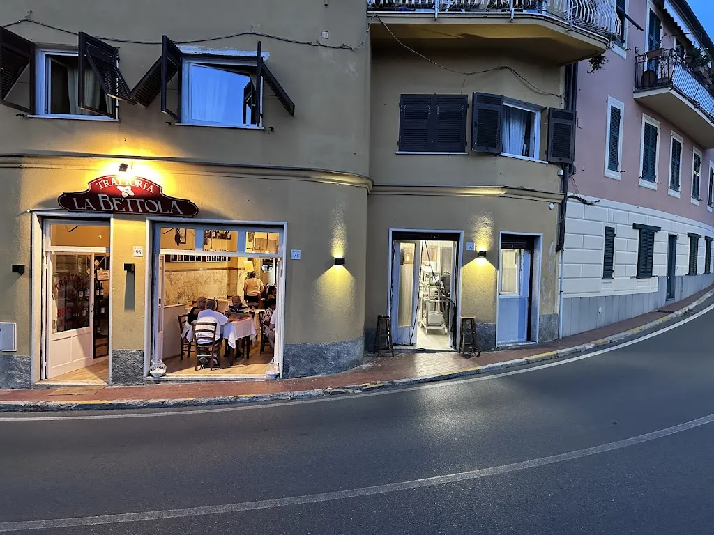 La Bettola restaurant in Zoagli