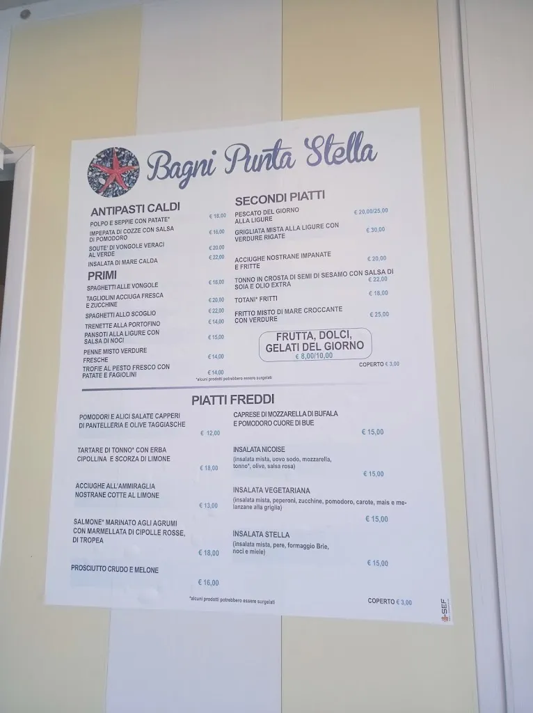 Eduardo Antonio Molinari Novoa_Ristorante Bar Punta Stella_Zoagli_review