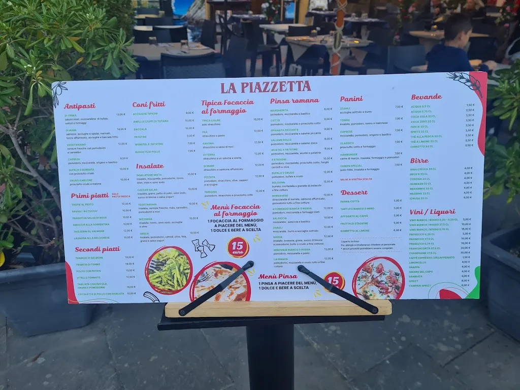 Menu_Ristorante pizzeria La Piazzetta_Zoagli_immagine_3