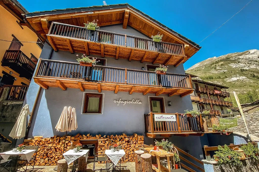 Rifugio Lilla restaurant in La Thuile