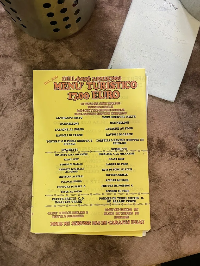 Menü_Ristorante Centrale 2000_Ventimiglia_Bild_2