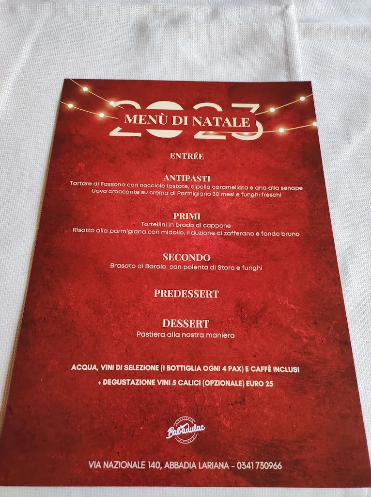 Menu_Ristorante Babà du Lac_Abbadia Lariana_image_1