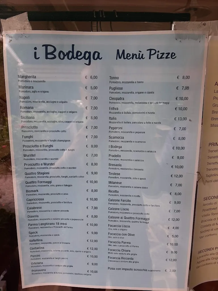 Menu_Trattoria e Pizzeria i BODEGA_Abbadia Lariana_image_3