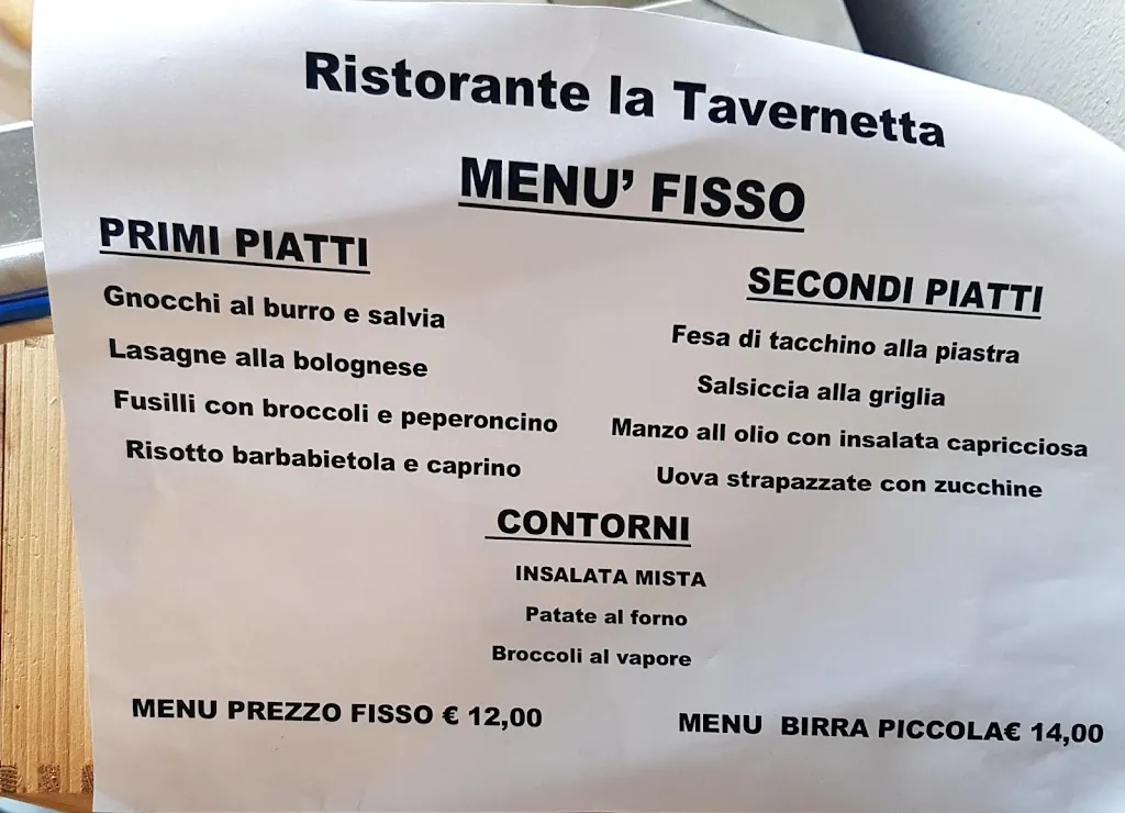 Menu_Ristorante Pizzeria La Tavernetta_Abbadia Lariana_image_1