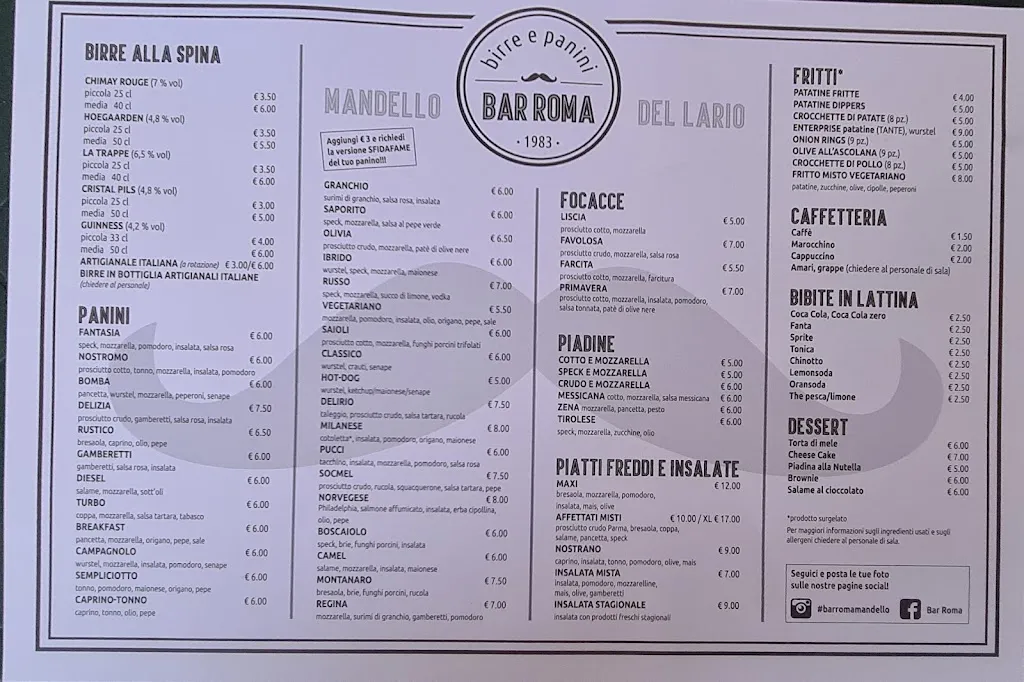 Menu_Bar Roma srl_Abbadia Lariana_image_1