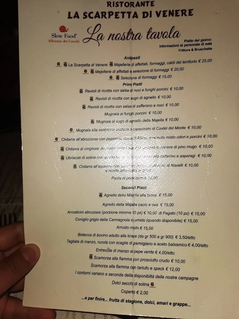 Menu_La Scarpetta Di Venere_Campo di Giove_image_4