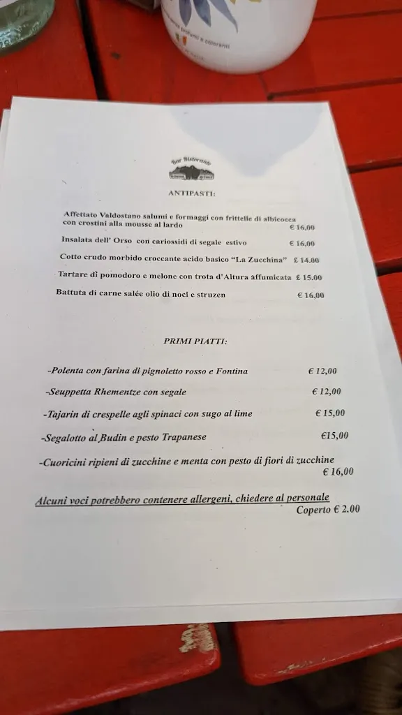 Menu_Le Barmé de l'Ours_Rhemes-Saint-Georges_image_2