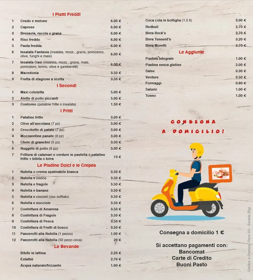 Menu_Non solo Piada_Albano Sant'Alessandro_immagine_1