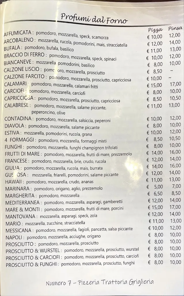 Menu_Trattoria Pizzeria Griglieria Numero7_Albese Con Cassano_image_2