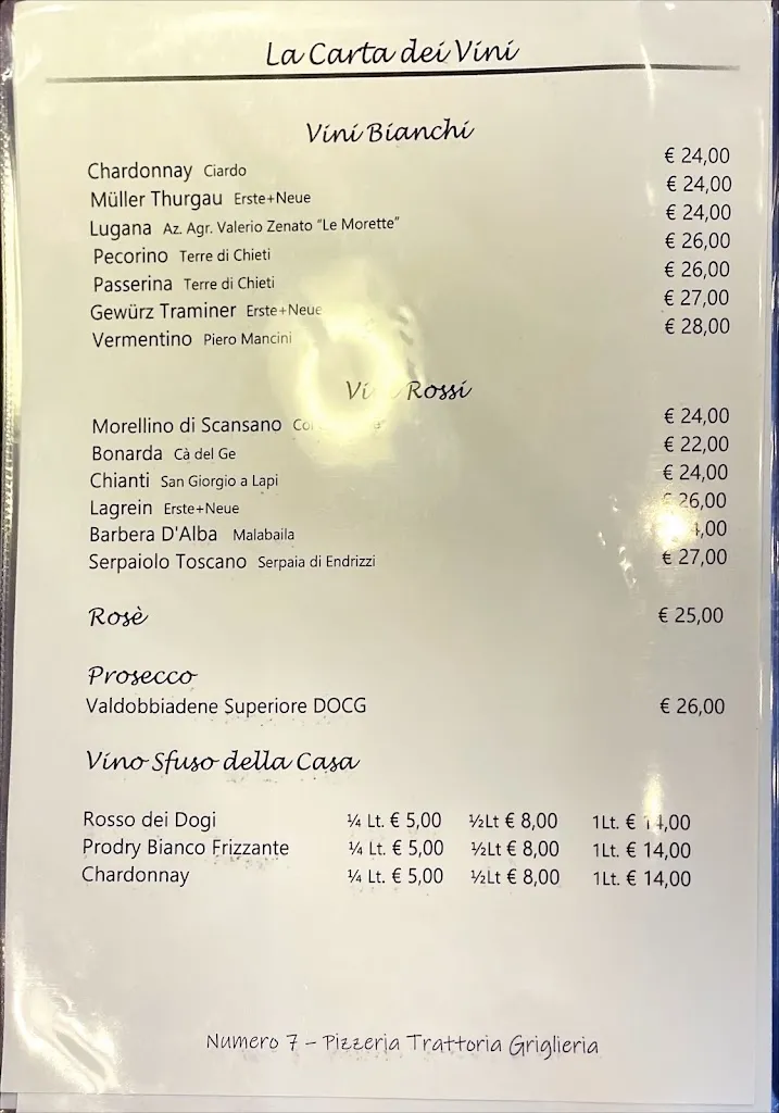 Menu_Trattoria Pizzeria Griglieria Numero7_Albese Con Cassano_image_4