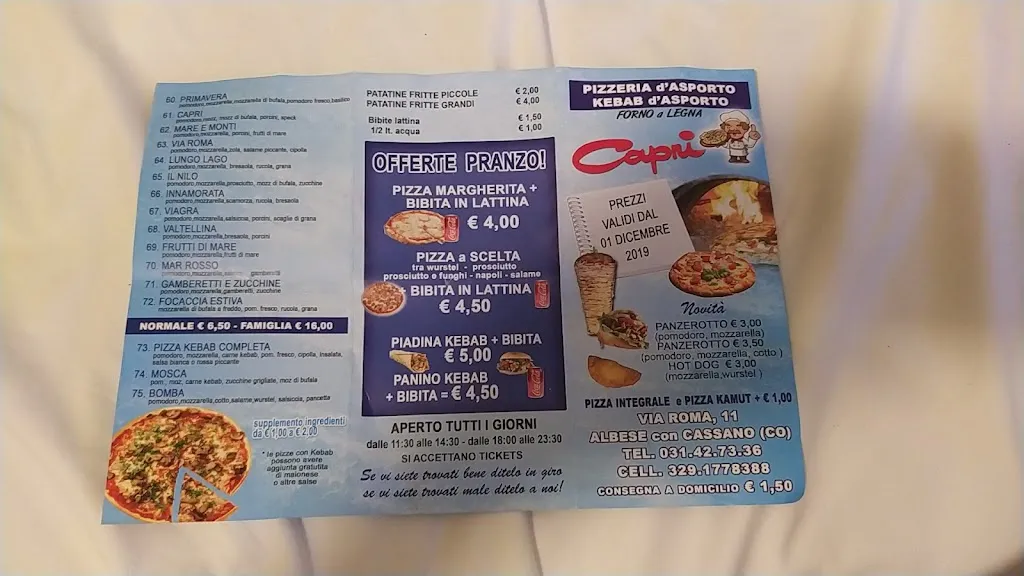 Menu_Pizzeria Capri_Albese Con Cassano_image_2