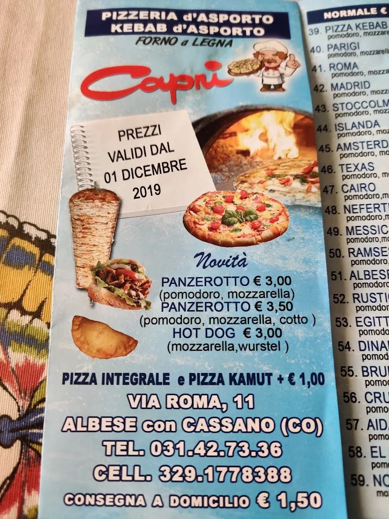 Menu_Pizzeria Capri_Albese Con Cassano_image_3