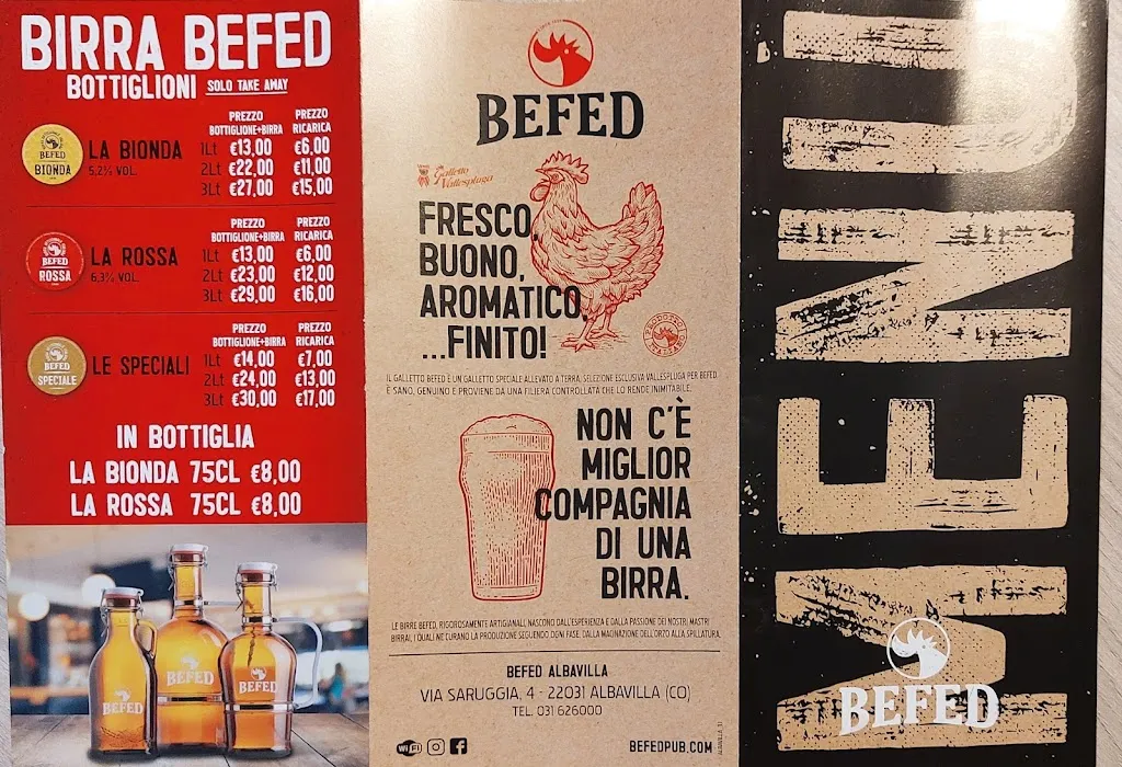 Menu_BEFED Brew Pub Albavilla_Albavilla_image_1