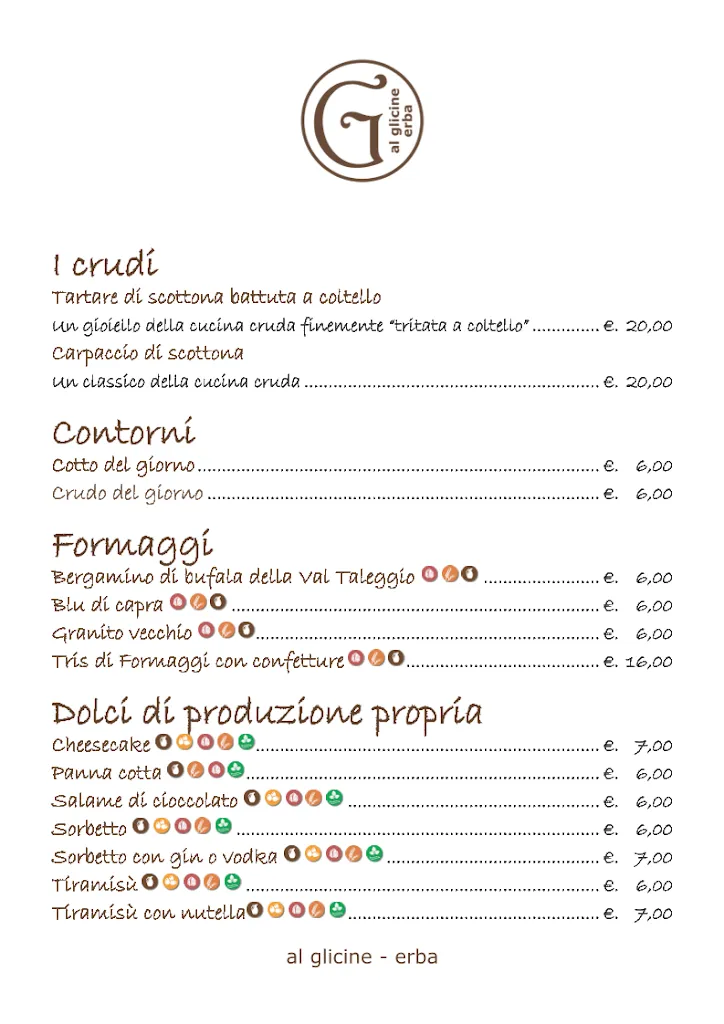 Menu_Al Glicine trattoria con vista_Albavilla_immagine_3
