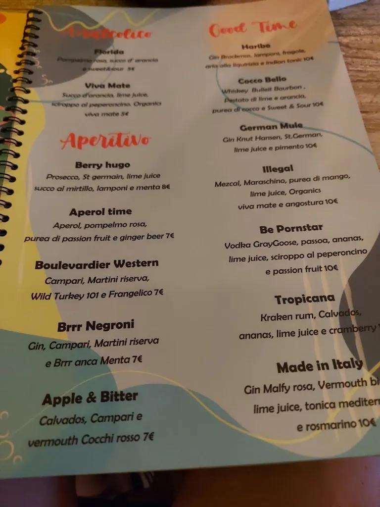 Menu_Ristorante Be up_Albino_image_1