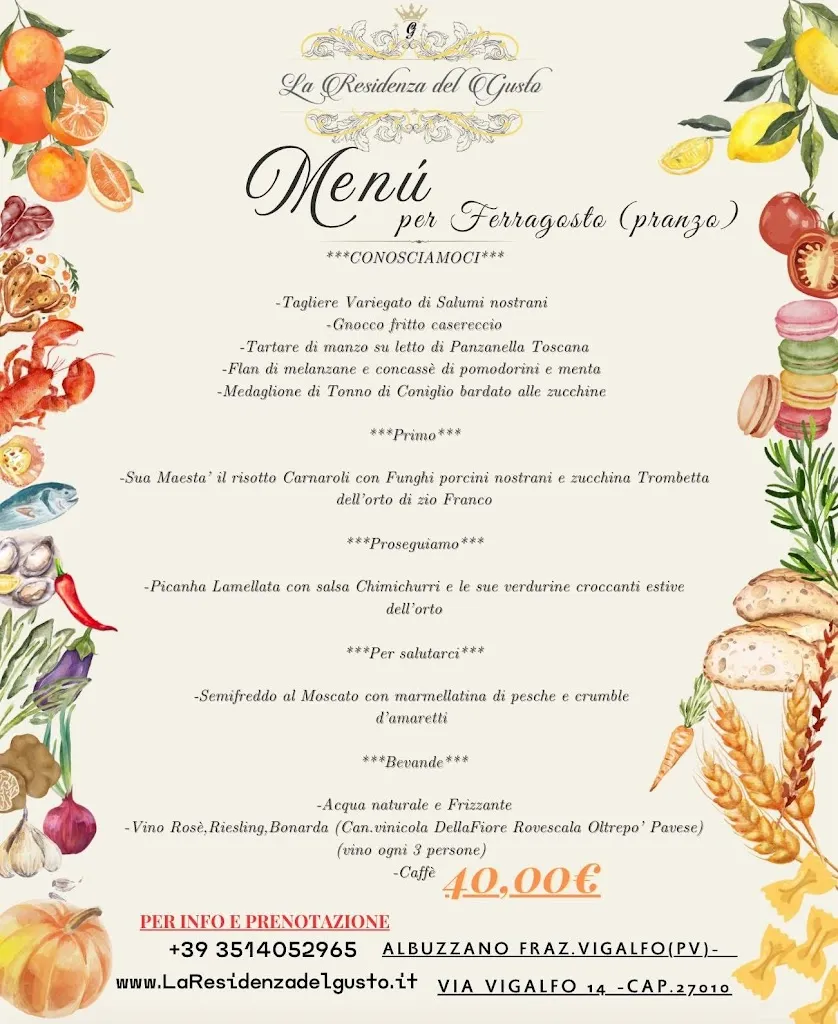 Menu_Trattoria La Residenza del Gusto_Albuzzano_image_4