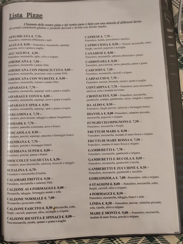 Menu_Trattoria Pizzeria Da Aldo Di Gritti Luigi_Algua_image_1