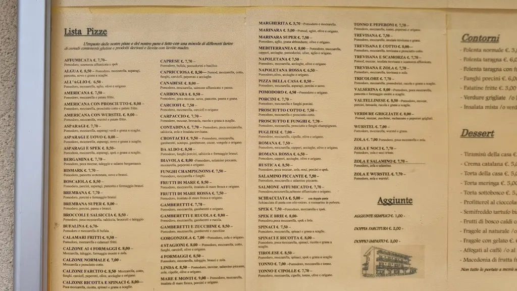 Menu_Trattoria Pizzeria Da Aldo Di Gritti Luigi_Algua_image_2
