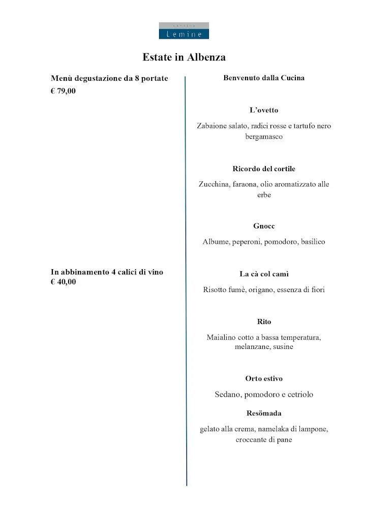 Menu_Cantina Lemine - Ristorante | Matrimoni | Momenti speciali_Almenno San Bartolomeo_image_1