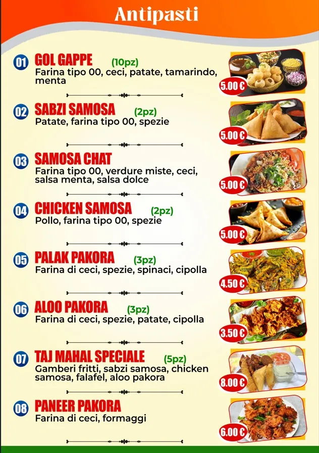 Menu_Taj mahal_Albosaggia_image_2