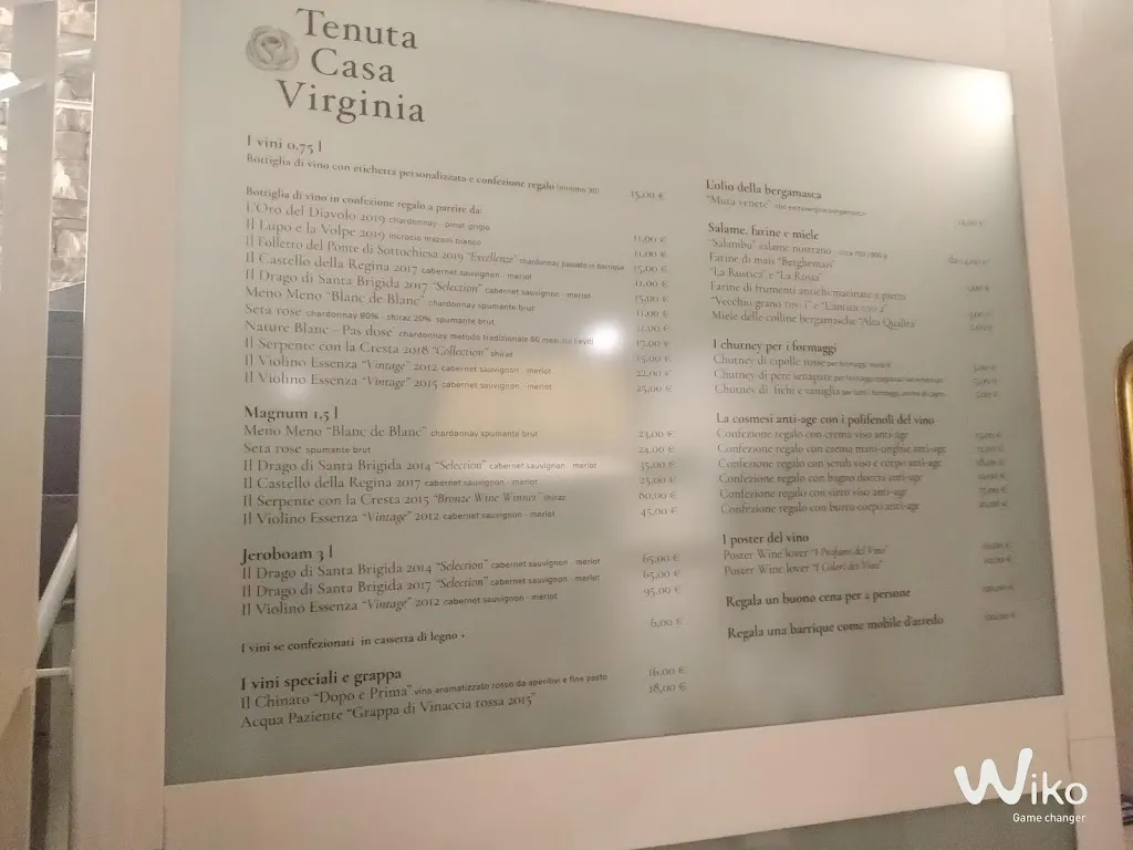 Menu_Tenuta Casa Virginia_Almè_image_4