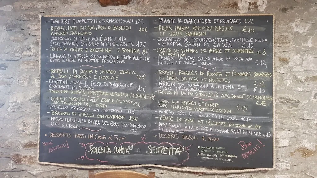 Menu_SUISSE Locanda di Borgo_Saint-Rhémy_image_1