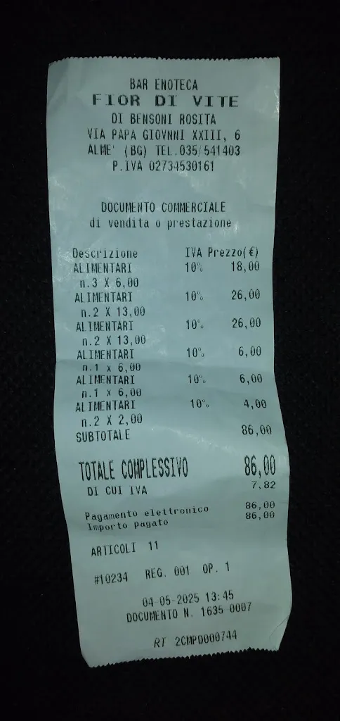 CarlosSG650_Bar Enoteca Fior Di Vite | Bensoni Rosita_Almè_review