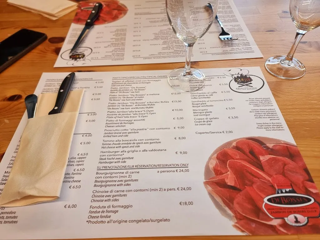 Menu_Prosciutteria Sous le pont de Bosses_Saint-Rhémy_immagine_2