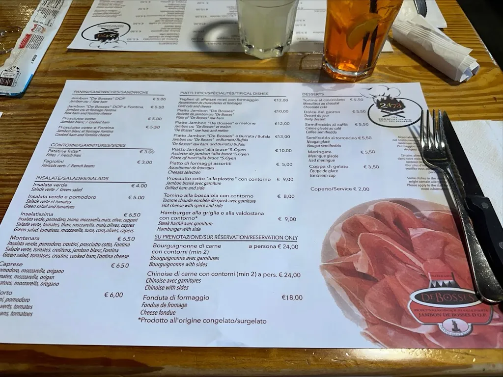 Menu_Prosciutteria Sous le pont de Bosses_Saint-Rhémy_immagine_4
