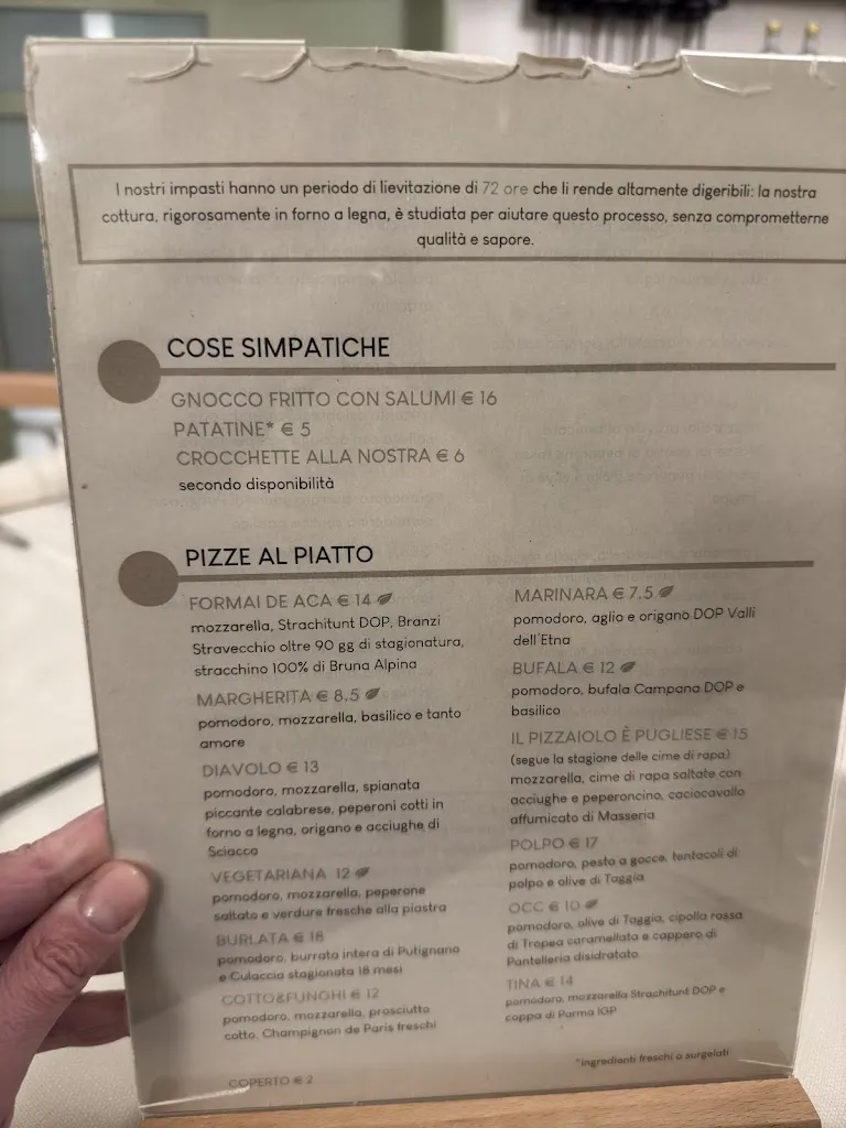 Menu_Claro Pizzeria Contemporanea | Pizza Gourmet_Almè_image_1