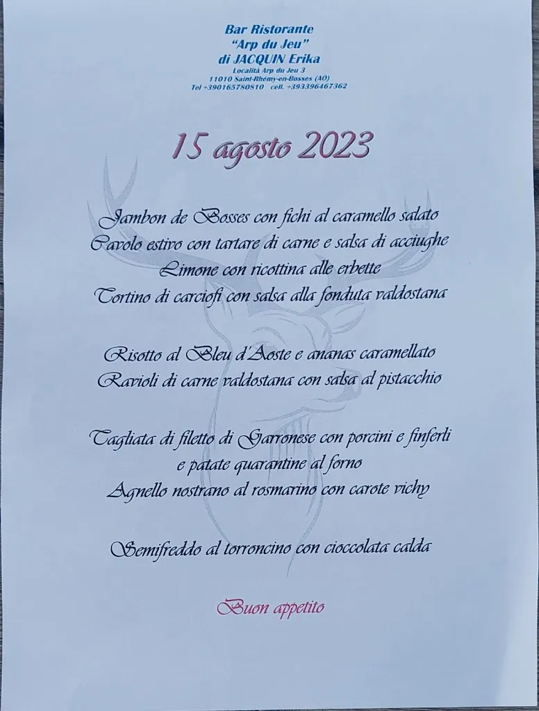 Menu_Bar Ristorante Arp du Jeu_Saint-Rhémy_immagine_3