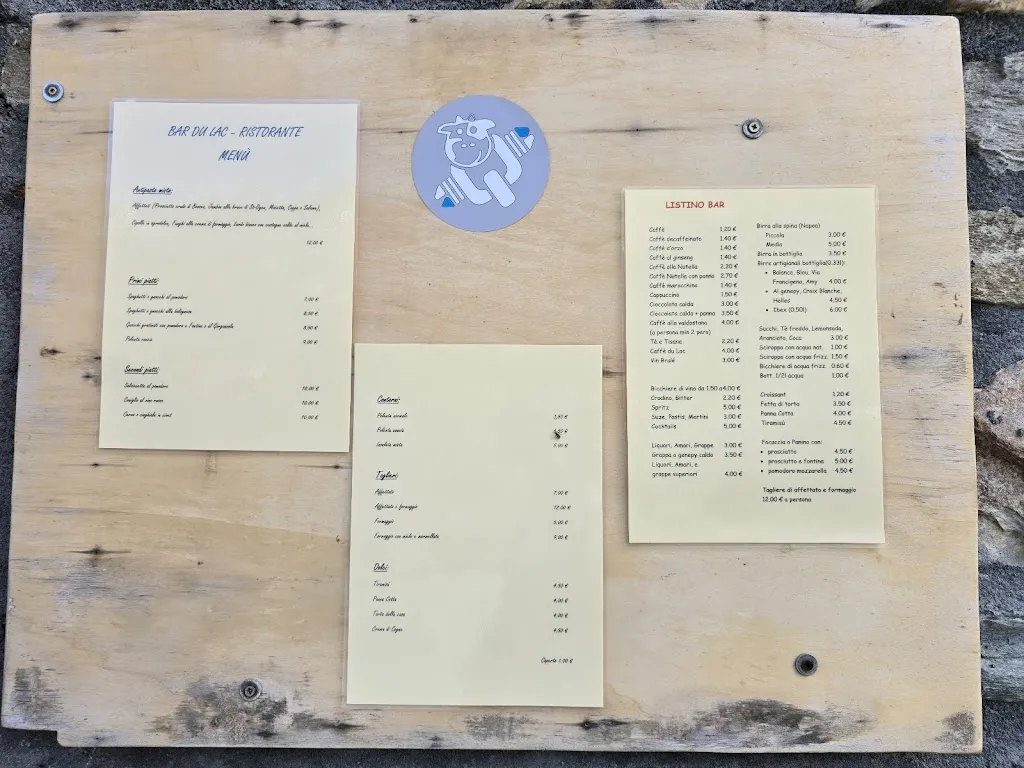 Menu_Bar Ristorante Du Lac_Saint-Rhémy_image_1