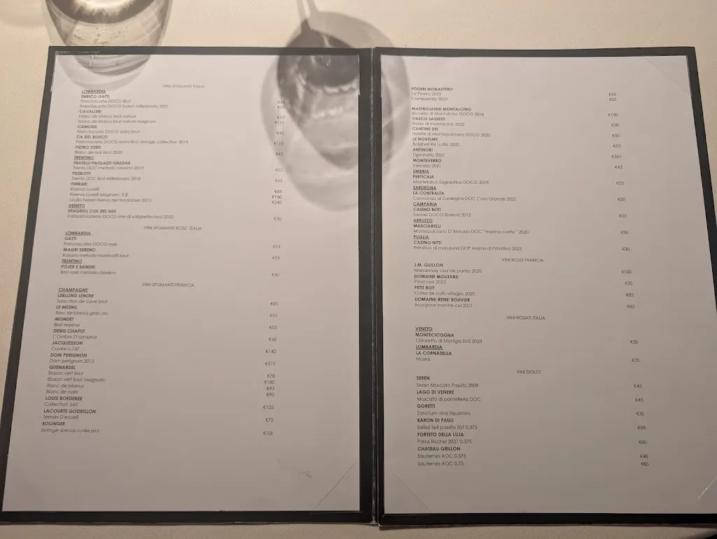 Menü_Ristorante Casa Romano_Alzano Lombardo_Bild_2