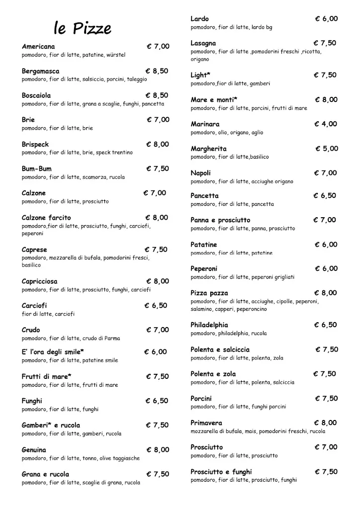 Menu_Pizzeria Serena_Alzano Lombardo_image_2
