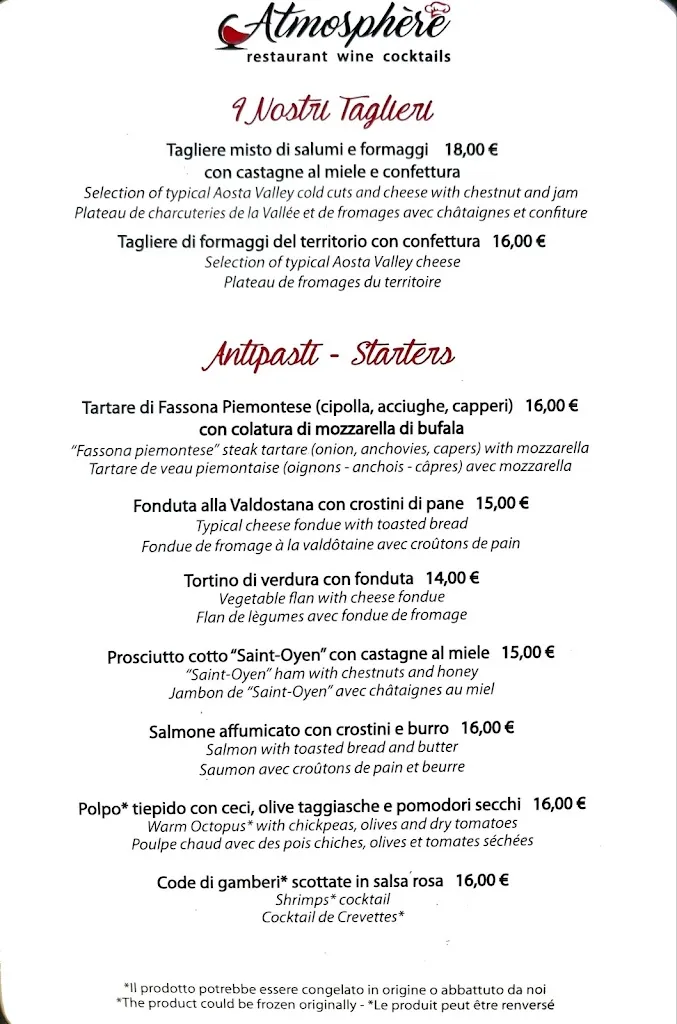 Menu_Restaurant Atmosphere_Saint-Vincent_image_1