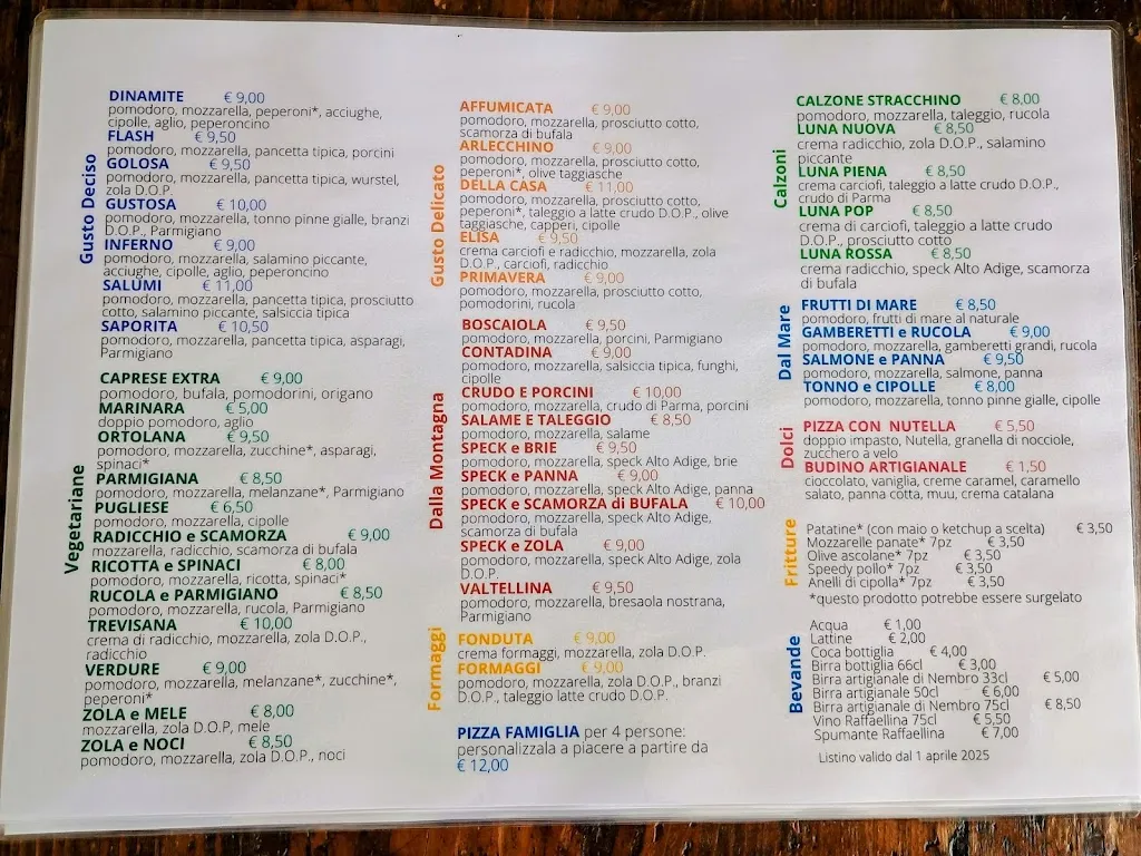 Menu_Pizzeria Dell'Angolo_Alzano Lombardo_image_2