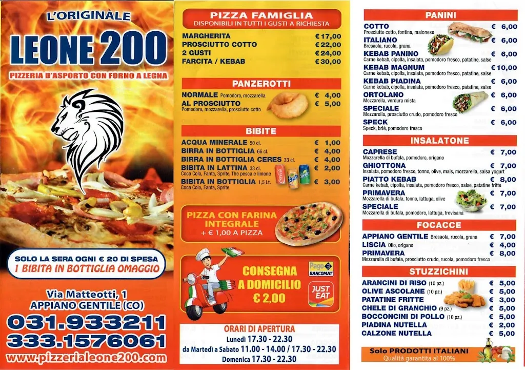 Menu_Pizzeria Leone 200_Appiano Gentile_image_2