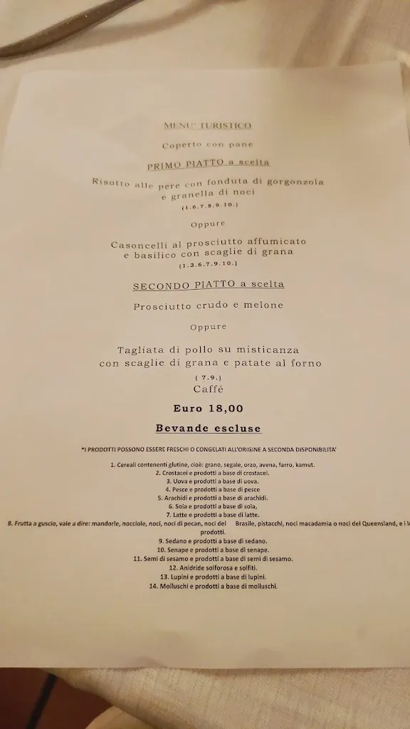 Menu_Ristorante al Mulino Pizzeria_Arcene_image_1