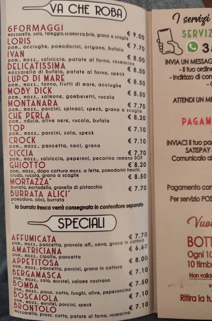 Menu_La Bottega Della Pizza di Ivan e Loris_Arcene_image_2