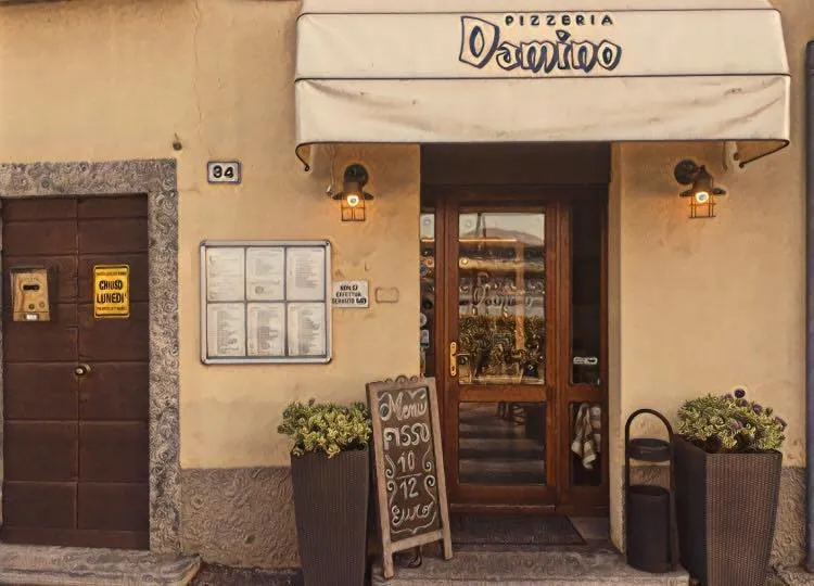 Pizzeria Damino restaurant in Angera
