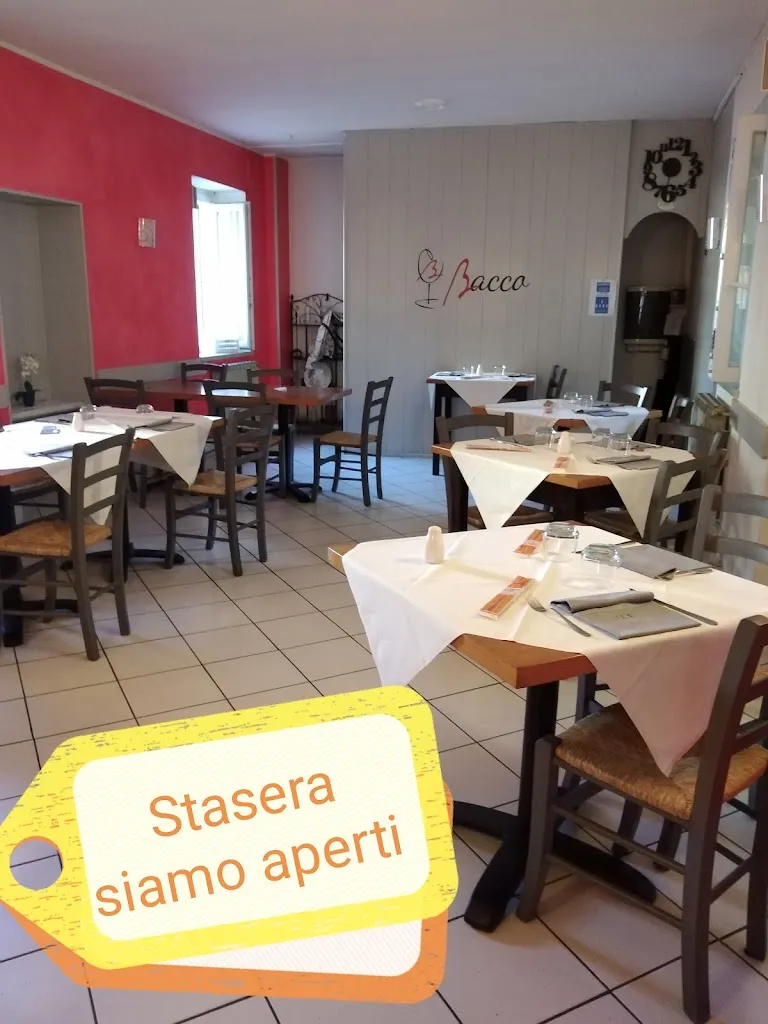 Bacco restaurant in Angera